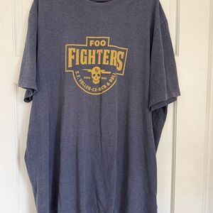 Short Sleeve Graphic Foo Fighters T-Shirt Size 3XLT